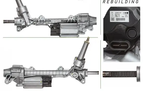 BMW 6 F06 Gran coupe Steering rack mechanical part 32106798398 32106854143 32106795234