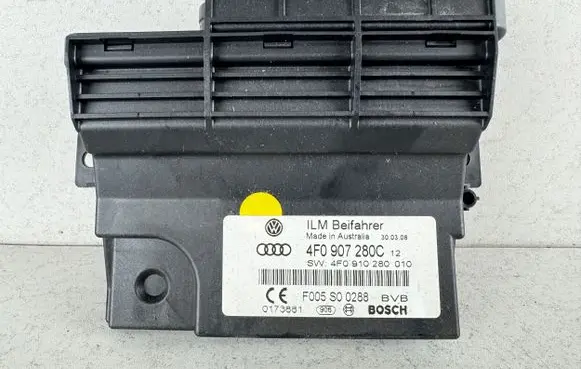 Audi A6 S6 C6 4F Power management control unit 4F0907280C 4F0910280