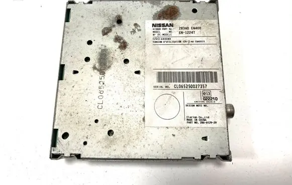 Nissan X-Trail T30 GPS navigation control unit/module 283A0EQ400 EN1224T