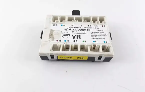 Mercedes-Benz S W222 Door control unit/module A2229000113 A2229015703 A2229020012