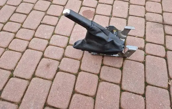 Opel Insignia A Hand brake release handle OPELCZESCI.com-G2
