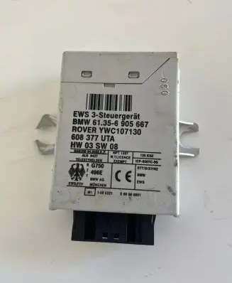 BMW 3 E46 Immobilizer control unit/module 61356905667 608377UTA