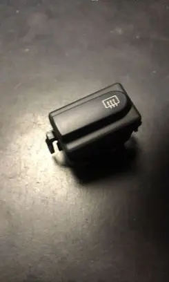 Windscreen/window heater switch