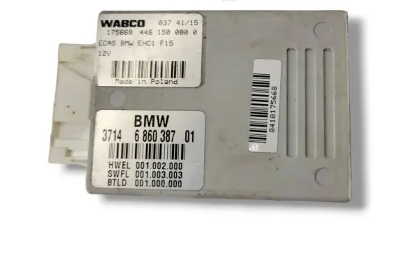 BMW X6 F16 Air suspension control unit module (rear) 6860387 001003003 001002000