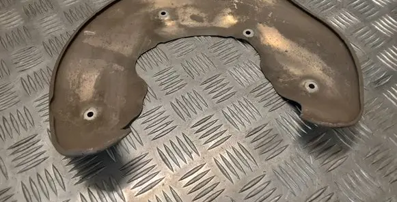 Audi A6 S6 C7 4G Front brake disc dust cover plate 