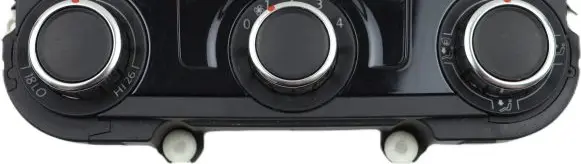 Volkswagen Golf VI Climate control unit 3C8907336 5HB00975100