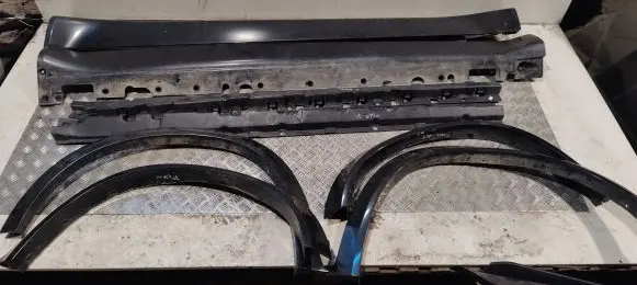 BMW X5 E70 sill trim set (inner) 7163555 7158427 7158428
