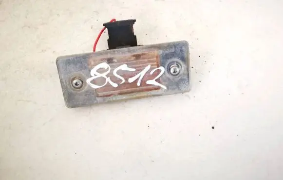 Skoda Fabia Mk2 (5J) Number plate light 6y0943021e