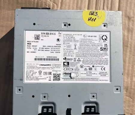 Volkswagen Tayron II Navigation unit CD/DVD player 57H035816C