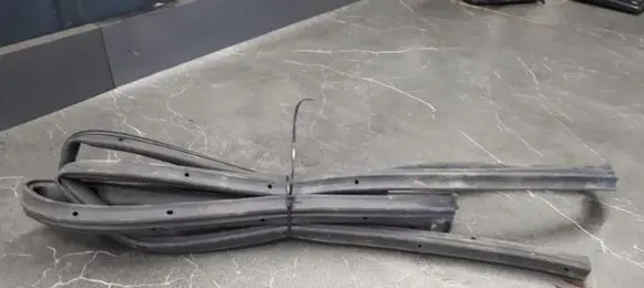 Ford Focus Rubber seal rear door 