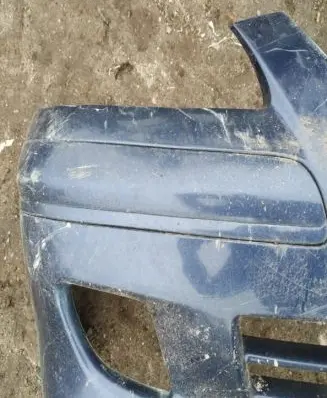 Front bumper splitter molding