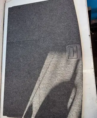 Volkswagen Golf Plus Trunk/boot floor carpet liner 5M0858855A