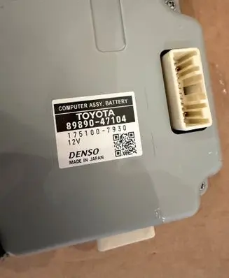 Toyota Prius (XW50) Other control units/modules 8989047104 1751007930