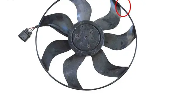 Mercedes-Benz C W205 Fan impeller 1137328751 33137234001