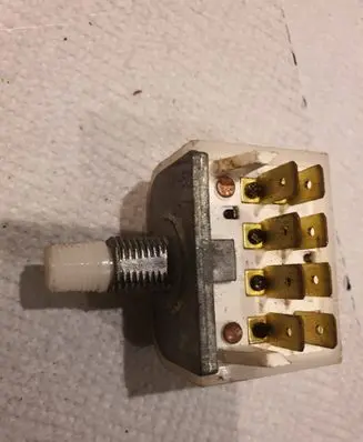 GAZ 24-10 Hazard warning light relay BX42212 SA12B