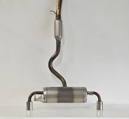 Toyota Yaris XP210 Rear muffler/silencer tail pipe 