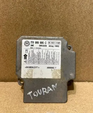 Volkswagen Touran I Airbag control unit/module 1T0909605C 5WK43518 09H025S1500