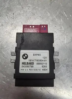 BMW 5 E60 E61 Fuel injection pump control unit/module 7163504
