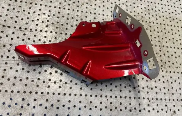 Citroen C3 Fender mounting bracket 125523R00