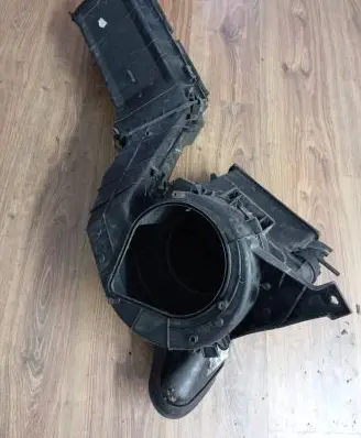 Interior heater climate box assembly housing