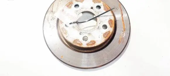 Toyota Auris 150 Rear brake disc neventiliuojamas