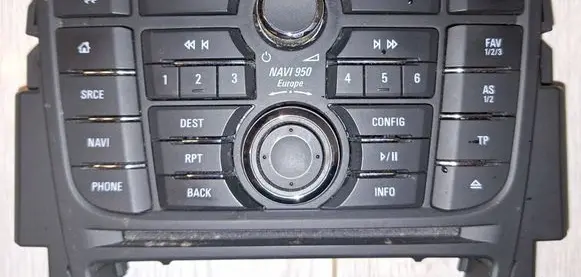 Opel Astra J Head unit multimedia control 13406671