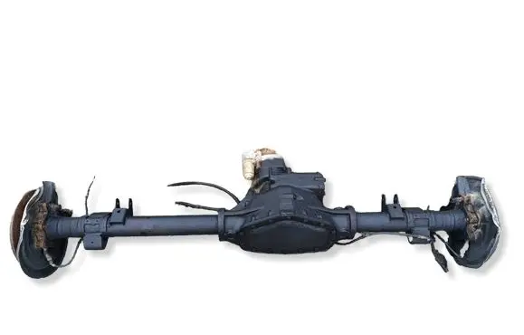 Volkswagen Caddy Rear axle beam with reductor E0001112 2K0907554D