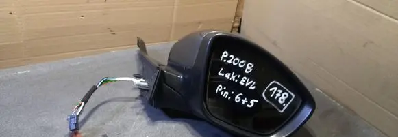 Peugeot 2008 I Front door electric wing mirror PIN