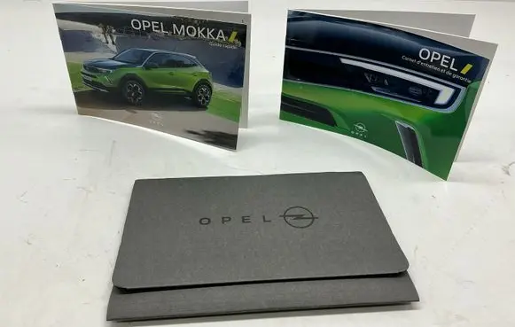 Opel Mokka B Owners service history hand book 