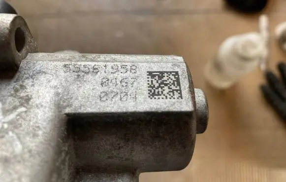 Chevrolet Trax EGR valve 55561958