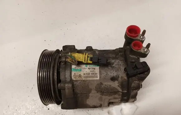 Peugeot 607 Air conditioning (A/C) compressor (pump) 9663315680