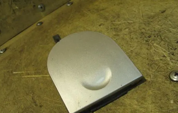 Rear bumper row hook cap/cover