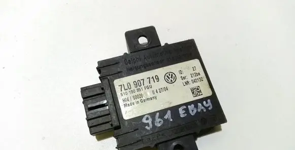 Volkswagen Touareg I Alarm control unit/module 7L0907719