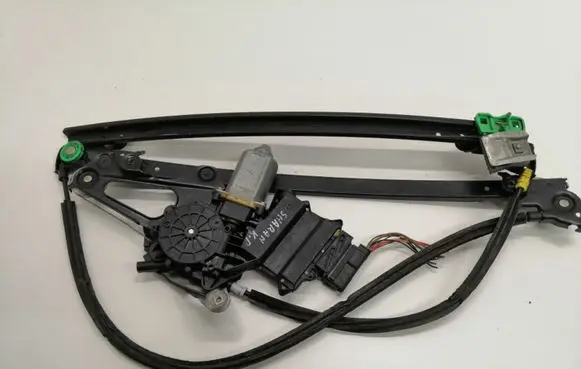 Volkswagen Sharan Front door window regulator with motor 113761 7M0837401M