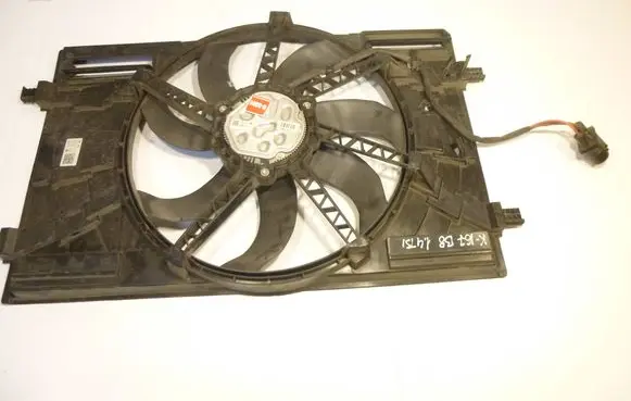 Electric radiator cooling fan