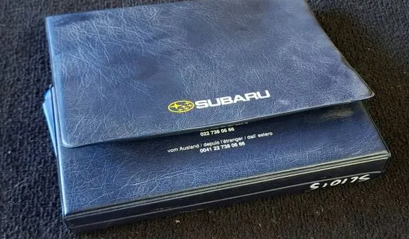 Subaru Legacy Owners service history hand book 