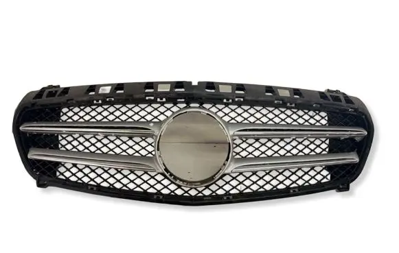 Mercedes-Benz A W176 Front bumper upper radiator grill A1768880260 99518500 1279981