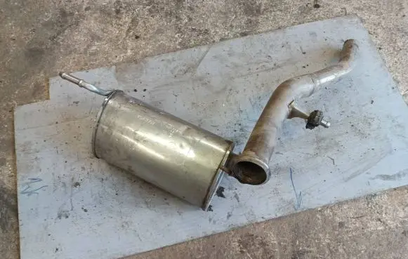 Peugeot 607 Rear muffler/silencer tail pipe 