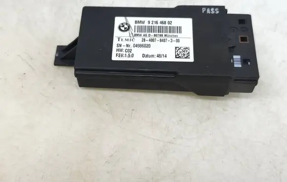 Mini One - Cooper F56 F55 Seat heating relay 9216468 04986020 2840078407300