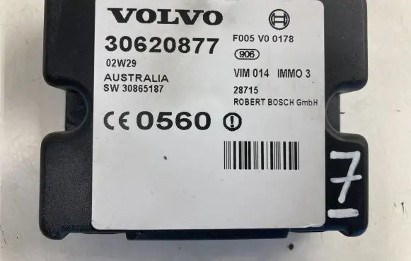 Volvo S40, V40 Immobilizer control unit/module 30620877