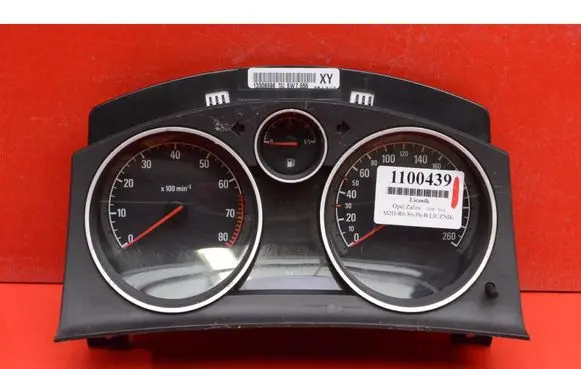 Opel Zafira C Speedometer (instrument cluster) 13308998