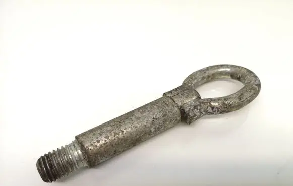 Towing hook eye