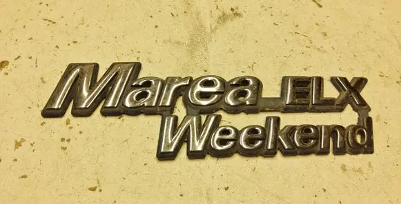 Fiat Marea Manufacturers badge/model letters 