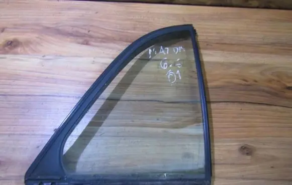 Mazda 626 Rear vent window glass 