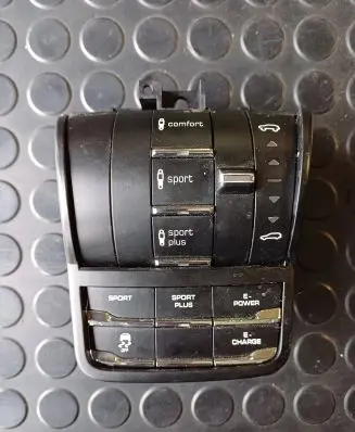Porsche Cayenne (92A) Suspension ride height/mode switch 7P5927127 7P5927521AE