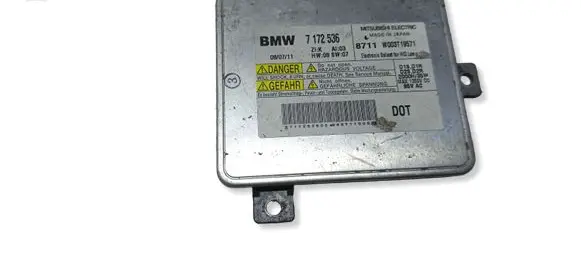 BMW 3 E90 E91 Headlight ballast module Xenon 7172536