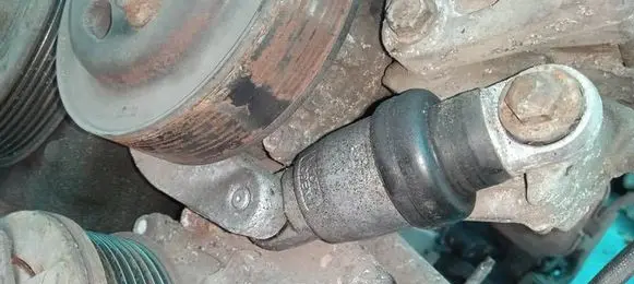 Generator/alternator belt tensioner