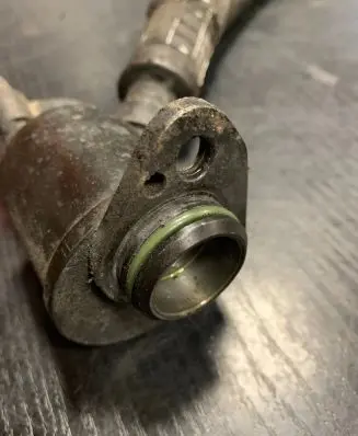 BMW 3 E46 Air conditioning (A/C) pipe/hose 