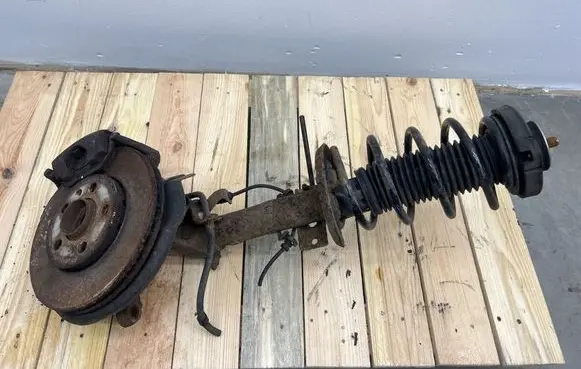 Audi A2 Front shock absorber with coil spring 