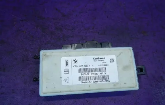 BMW 5 F10 F11 Airbag control unit/module 9280186